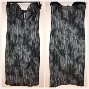 STRAPLESS SWEETHEART BODYCON MINI DRESS